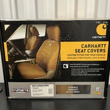 Brand New Carhartt Covercraft Seat Saver Brown Seat Covers - Scc3486cabn