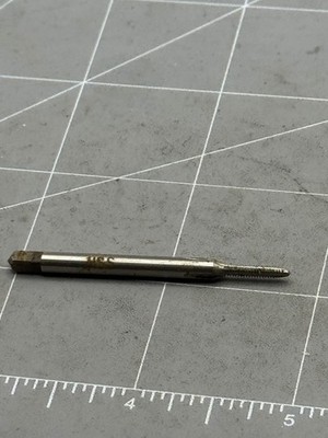 Hand Tap Tool Square Shank Steel Right Hand Thread Metalworking Tap Small Used