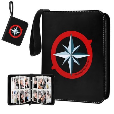 Stray Kids Fotokartenordner, 400 Fächer, Kpop Ordner mit 3 Ringen ...