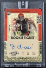 JA'MARR CHASE 2021 CONTENDERS OPTIC 105 GOLD VINYL RC ROOKIE AUTO '26 BLK BX 1/1