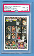 1993 Topps Black Gold Shaquille O'Neal Magic #NNO Rookie PSA 8 #45069046