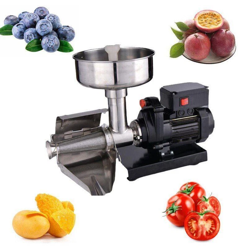 Stainless Steel Electric Tomato Juicer Sauce Mango Blueberry Jam Press Machine