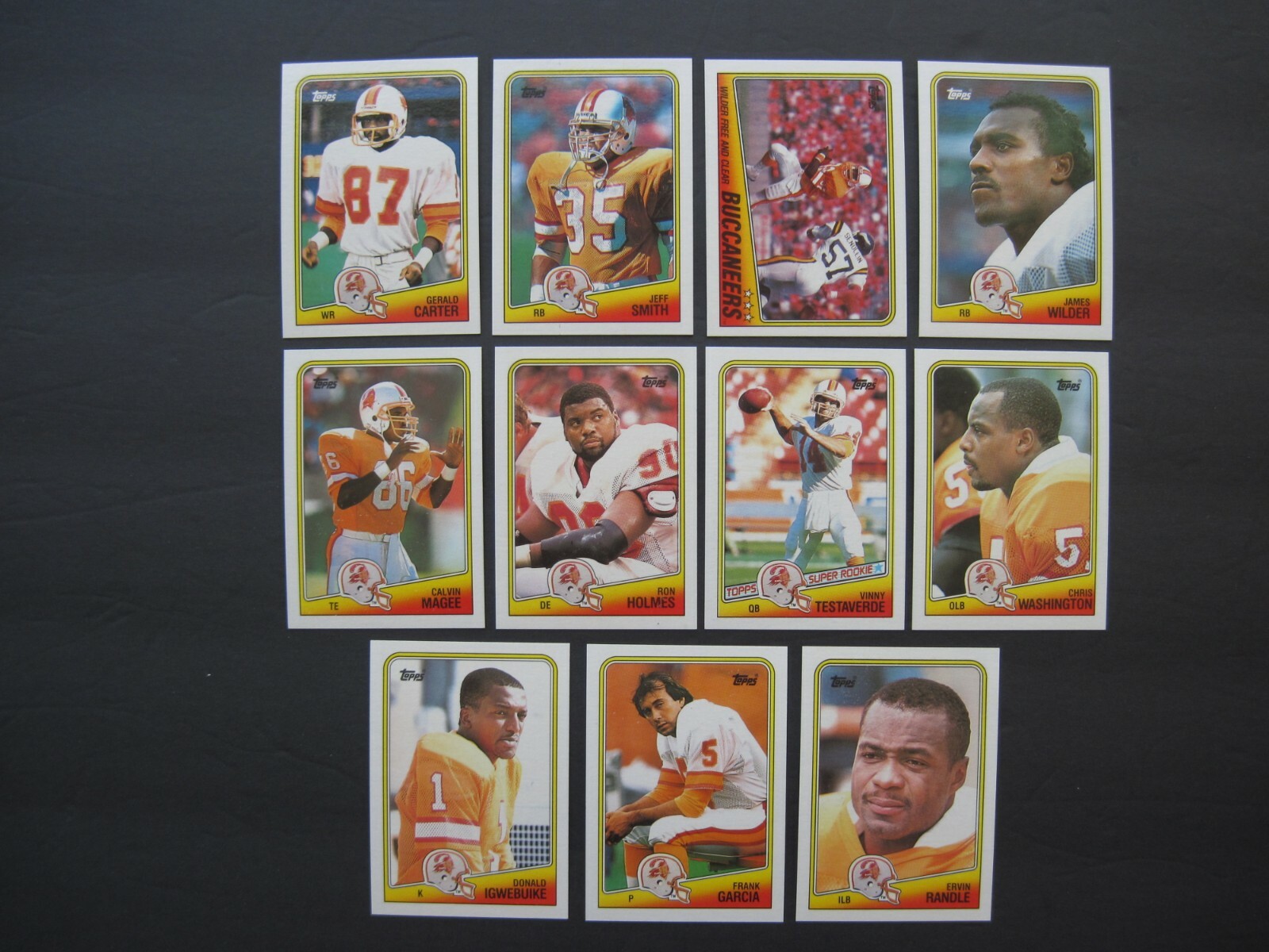 BUCCANEERS CARDS You Pick 1988 1990-91 1992-3 Topps Fleer Score Pacific Up Deck