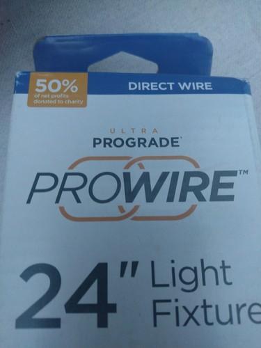 Prograde Prowire 24 In. LED Light Fixture Direct Wire Dimmable Oil-Rubbed Bronze - Picture 3 of 11