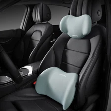 New Car Seat Memory Foam Neck Head Pillow Auto Lumbar Back Support Cushion