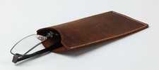 Leather Custom Sun Eyeglass Case Personalized Gift Case