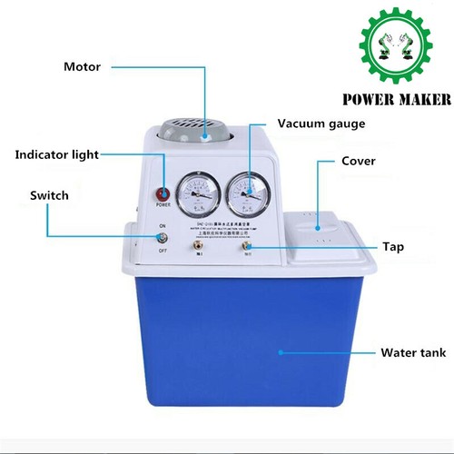 Mehrzirkulation Wasserpumpe Vakuum Abluftpumpe Umwälz220V 180W 60L/min - Bild 6 von 9