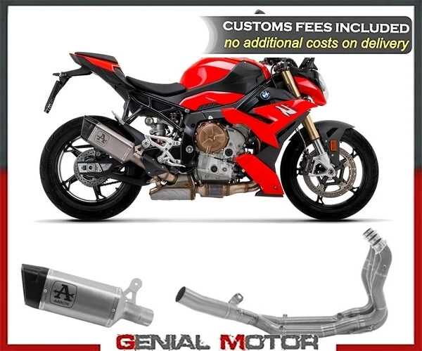 Full Exhaust Arrow Pista Steel headers Titanium BMW S 1000 R 2021