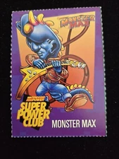 Nintendo Power Super Power Club Magazine Card  #132 Monster Max Blue Variation 