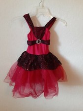 Revolution Dancewear Ballet Costume Childs Sz SC Waist 10" Pit to Pit 10" Approx