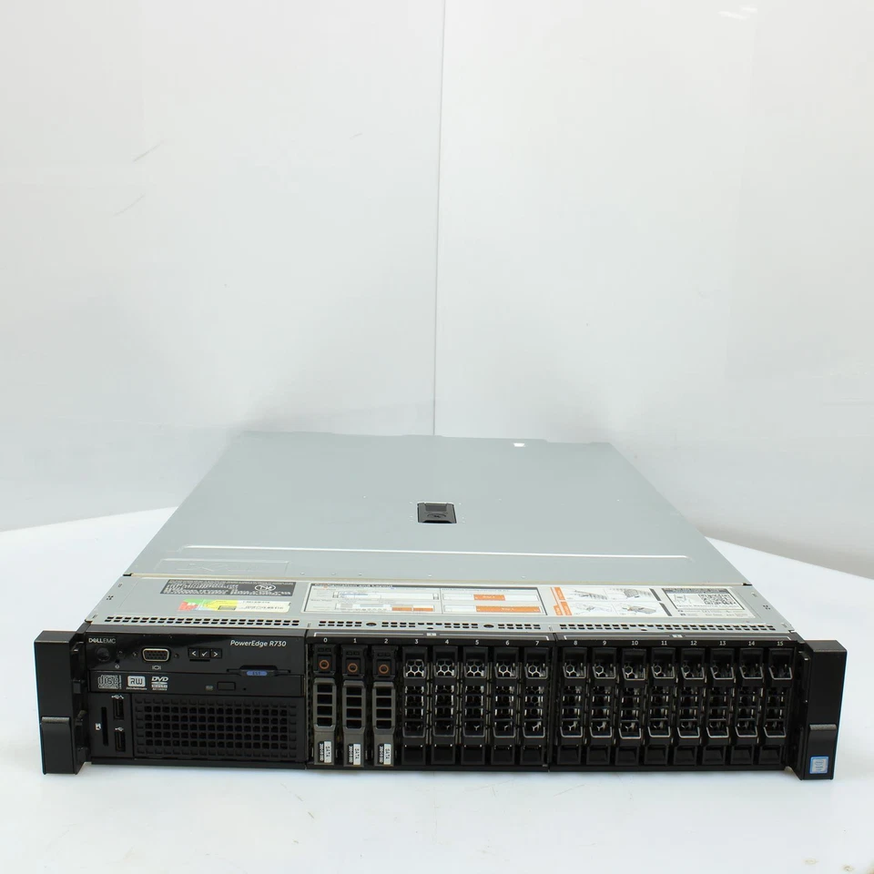 Dell PowerEdge R730 16-Bay 2xXeon E5-2667 v4 16GB H730 Mini No Drives/OS Server - Image 2 of 4