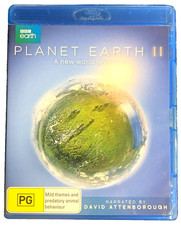 Planet Earth II Blu-ray 2017 2 Disc Box Set Sir David Attenborough BBC
