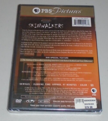 NEW** Skinwalkers [DVD 2002] PBS Special Adam Beach/Wes Studi