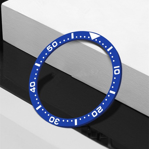 New 38mm Flat Ceramic Watch Bezel Insert Spare Parts Fit For SKX009 SKX007 Watch - Picture 11 of 15