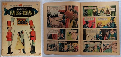 DISNEY'S BABES IN TOYLAND GOLDEN PICTURE STORYBOOK - VINTAGE 1961