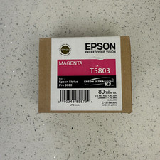 NEW Genuine Epson T5803 Magenta Ink Stylus Pro 3800/3880 Ink EXP: 10 2011