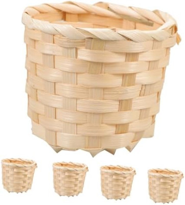 Cesto regalo, kit con sacchetti di cellophane e fiocchi, vuoti