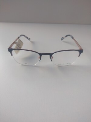 NWT WOMEN\'S LAURA ASHLEY EYEGLASS FRAMES LA TESS BLACK Laura Ashley LA Tess Black Eyeglass Frames 51 20 140 | eBay main image 2