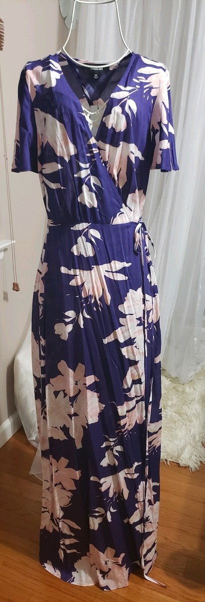 aakaa blue floral dress Bell Sleeve Maxi Flower Wrap Medium Blue/Blush Open Back Boho NWT sizechart-apparel-french Argie Navy Strapless Romper Colors:Turquoise Hand wash with cold