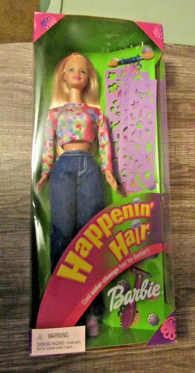 Happen' Hair Barbie #28881/2000 NRFB