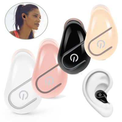 Bluetooth Wireless Headset Earphone Earbud with Mic for iOS Android Trucker 