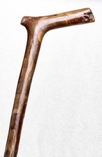 Vintage Antique 1800  Knobby Exotic Snake Type Outstanding Walking Stick Cane