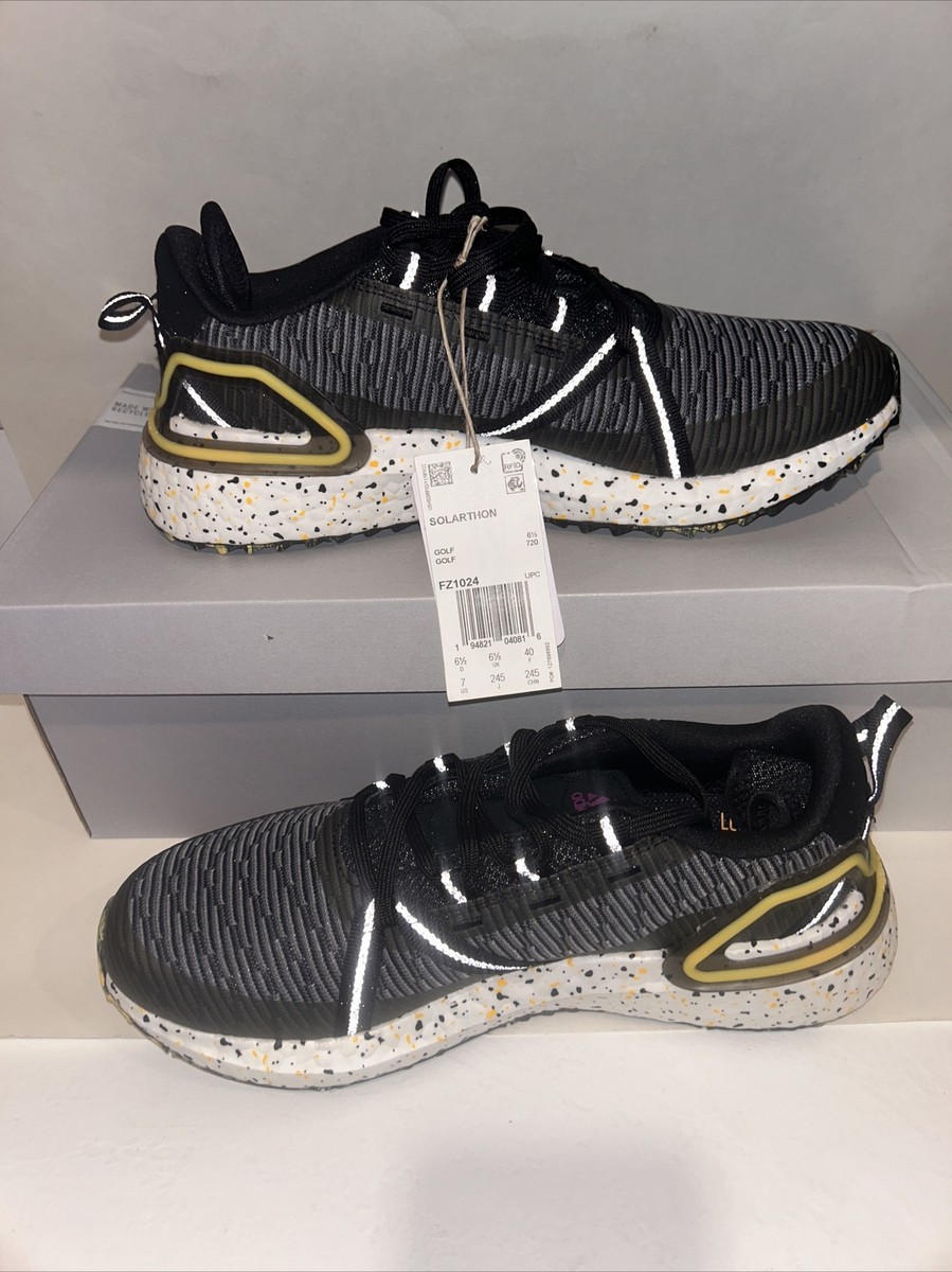 Size 7 - adidas Solarthon Primegreen Spikeless Golf Black  display picture 3