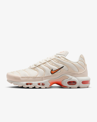 NIKE★AIR MAX PLUS PHANTOM/LIGHT OREWOOD BROWN/SAFETY ORANGE Nike Air Max Plus Men's Shoes in Phantom/Light Orewood Brown
