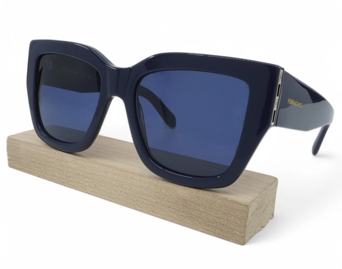 Salvatore Ferragamo Blue Sunglasses for Women for sale | eBay