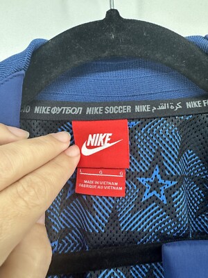 Nike Mens F.C. Coastal Bristol Soccer Jacket Blue 822238-423