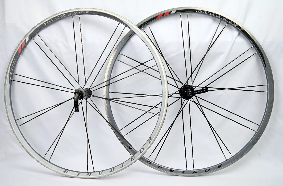 Bontrager Race Lite Bladed Spoke Road Bike Wheelset 700c 8-10 Speed  Sram/Shimano