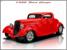 1933 Ford Coupe Metal Sign 9 X 12 Or 12 X 16 1933 Ford Coupe Metal Sign 9 X 12 Or 12 X 16