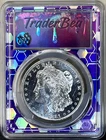 1881-S Morgan Silver Dollar $1 PCGS MS63-Absolute Stunner!