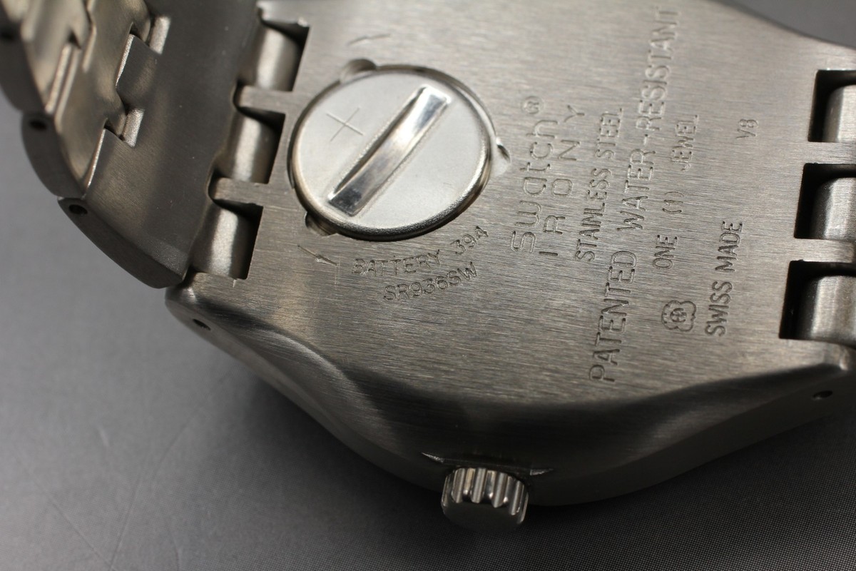 Swatch Irony Time of Duty YPS404G アイロニー Buy Swatch 2004 Irony Watch YPS404G Time of Duty Battery