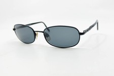 Vintage Vogue VO3302 Green Gray Oval Metal Sunglasses Italy 52-19 18363