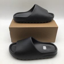 Adidas Yeezy Slide Onyx Black Mens Size 12 HQ6448 New In Box