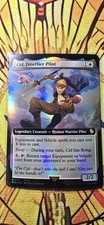 Cid, Freeflier Pilot (Extended Art) Commander: Final Fantasy Foil Rare MTG NM 