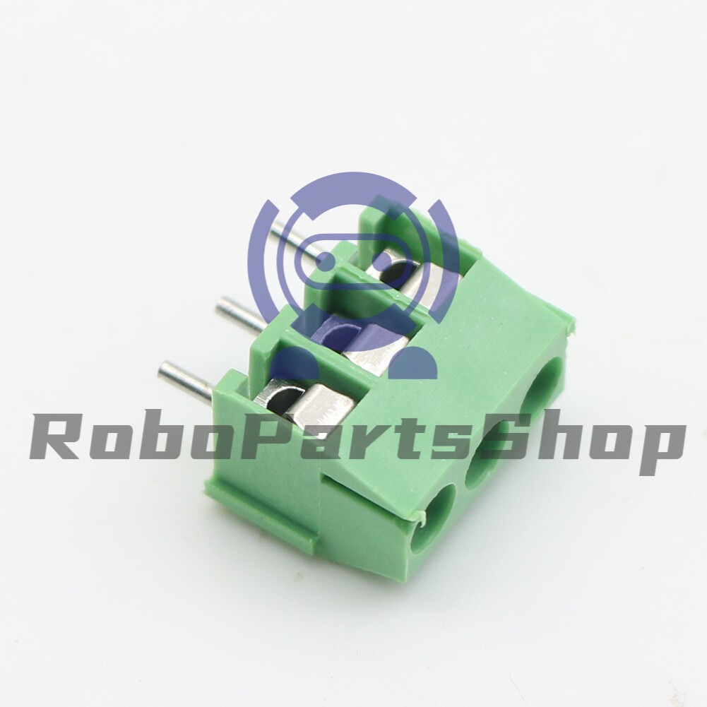 NEW KF350-3P 3.5mm Pitch 3 pin Straight Pin PCB Screw Terminal Blocks 5pcs