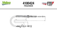 FTE Kupplungsseil Kupplungszug 4100424 FüR Suzuki Samurai SJ413 OS Allrad SJ410