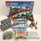 Lego Set 10254 Winter Holiday Train - 100% Complete w/Box & Instructions & Track