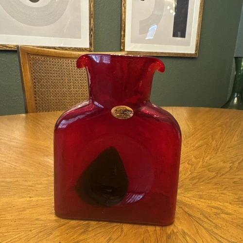 Blenko Glass 384 Special Edition Eclipse Water Bottle 2024