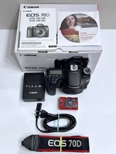 Digitalkamera Canon EOS 70D 20.2 MP / Full HD Video SLR - nur 12039 Auslösungen
