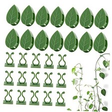 LUCKJUJU 100 Pcs Plant Climbing Wall Fixture Clips Self-Adhesive 50Pcs 50Pcs