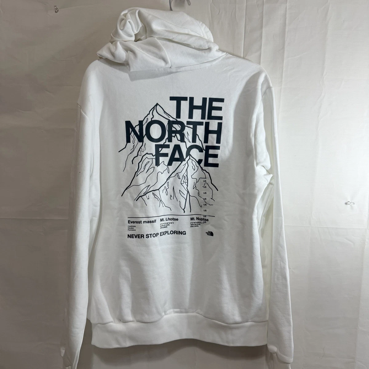 The North Face White Hoodies & Sweatshirts for Men for sale | eBay