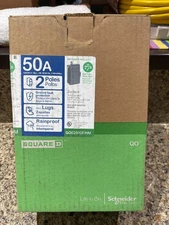 NEW Square D 50A Hot Tub/Pool/Spa Panel Surface Main Lug Load Center QOE250GFINM