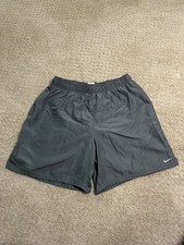 Nike Boys XL Dark Gray Swim Lap 9" Volley Grey Shorts Trunk NESSA558-018