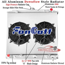 Radiator Shroud Fan Fit 2005-18 Nissan Frontier Pathfinder 2009-12 Equator 5.6L