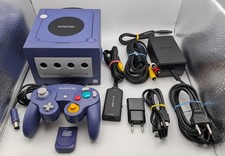 Nintendo GameCube Konsole indigo DOL-001 - Controller Memory Card HDMI Adapter