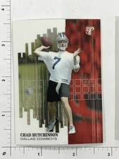 2002 Topps Pristine #d /999 Chad Hutchinson #73 Dallas Cowboys Rookie Card RC. rookie card picture