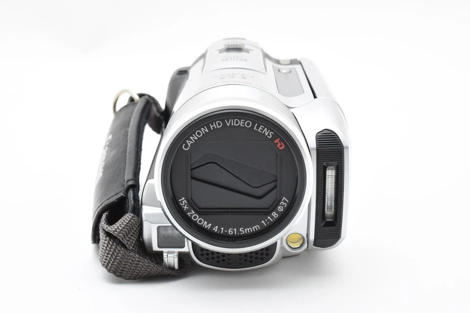 [Ex+3] Canon iVIS HF M32 64GB HD Video Camera Camcorder Silver w/ Accessories - Image 3 of 4